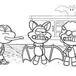 coloriage Nightmare Critters en ligne