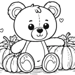coloriage Nounours et dessin a imprimer