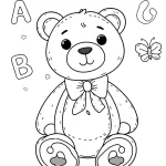 coloriage Nounours a colorier en ligne gratuitement
