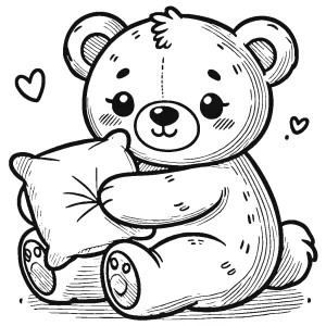 coloriage Nounours a dessiner en ligne