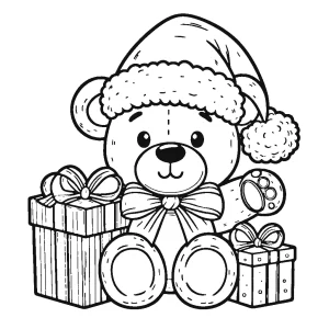 coloriage Nounours a colorier en ligne gratuitement