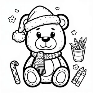 coloriage Nounours à imprimer pdf gratuit