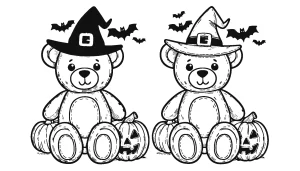 coloriage Nounours pour enfant de 7 ans