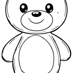 coloriage Nounours en ligne pour enfant