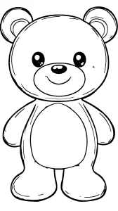 coloriage Nounours en ligne pour enfant