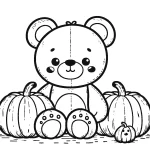 coloriage Nounours gratuit