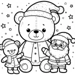coloriage Nounours a imprimer gratuitement