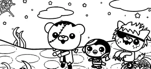coloriage Octonautes pour enfants a imprimer