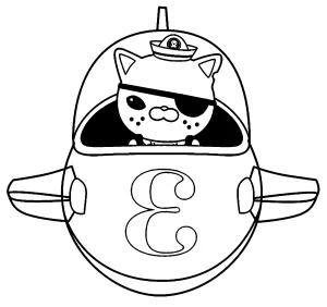 coloriage Octonautes pour enfants