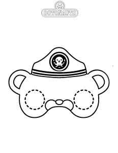 coloriage Octonautes à imprimer pour enfant de 7 ans