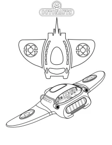 coloriage Octonautes pour enfants