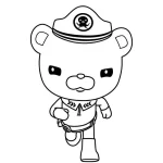 imprimer coloriage Octonautes gratuit