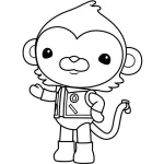 coloriage Octonautes gratuit à imprimer