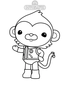 coloriage Octonautes gratuit à imprimer