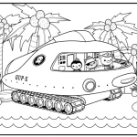 coloriage Octonautes gratuit à imprimer