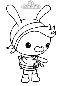 coloriage Octonautes de pour enfants
