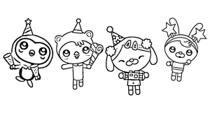 coloriage Octonautes pour enfant à imprimer