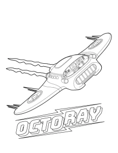 imprimer coloriage Octonautes gratuit