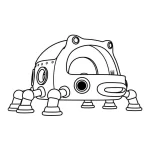 coloriage Octonautes a dessiner et imprimer