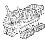 coloriage Octonautes pour enfant a imprimer gratuit