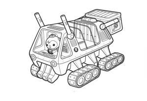 coloriage Octonautes pour enfant a imprimer gratuit
