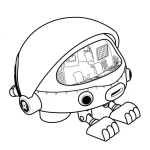 coloriage Octonautes en ligne pour enfant