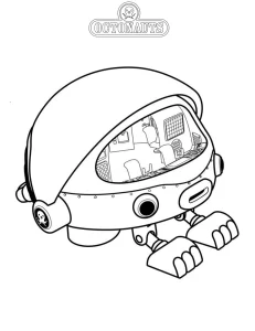 coloriage Octonautes en ligne pour enfant