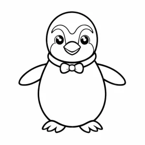 coloriage Pingouin a imprimer gratuit