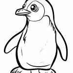 coloriage Pingouin a imprimer gratuit