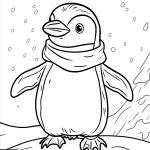 coloriage Pingouin a dessiner en ligne