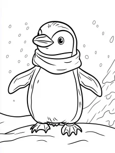 coloriage Pingouin a dessiner en ligne