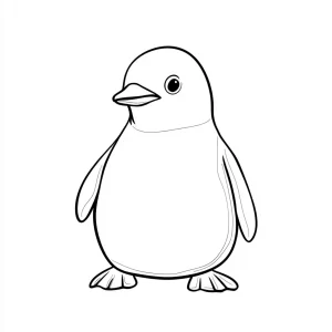 coloriage Pingouin a imprimer gratuit