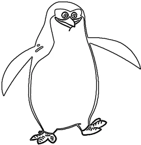 coloriage Pingouin a telecharger
