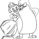 coloriage Pingouin pour enfant de à imprimer
