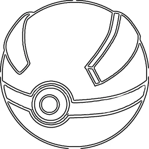 coloriage Pokeball et dessin a imprimer