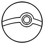coloriage Pokeball d