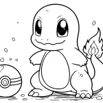 coloriage Pokeball et dessins
