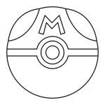 coloriage Pokeball à imprimer pdf gratuit