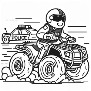 coloriage Quad et dessins