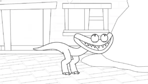 coloriage Rainbow Friends updated a dessiner et imprimer
