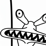 coloriage Rainbow Friends updated à imprimer pdf gratuit
