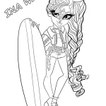 a imprimer coloriage Rainbow High gratuit
