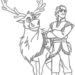 coloriage Reine Des Neiges 2 à imprimer pdf gratuit