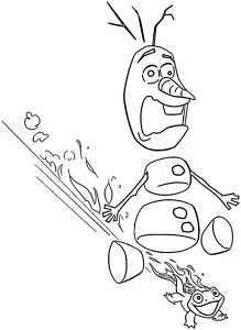 coloriage Reine Des Neiges 2 gratuit en ligne