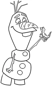 coloriage Reine Des Neiges 2 à imprimer pdf gratuit