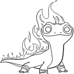 coloriage Reine Des Neiges 2 en ligne pour enfant