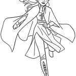 coloriage Reine Des Neiges 2 à imprimer pdf gratuit