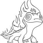 coloriage Reine Des Neiges 2 gratuit à imprimer