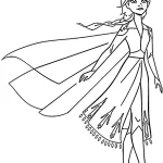 coloriage Reine Des Neiges 2 en ligne