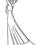 coloriage Reine Des Neiges 2 a imprimer gratuitement